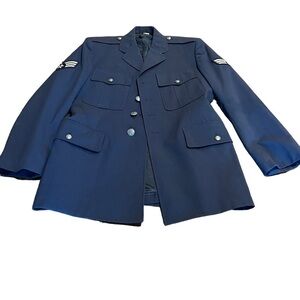 Service Military Dress Men’s Uniform Jacket Size 41R